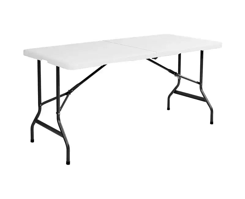 Table pliante classique, Granite Platine 30 x 96 Bifold, Platine