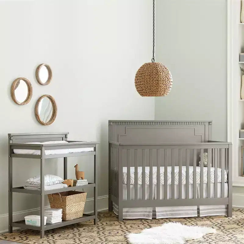 Lit de bébé convertible Emery gris